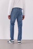 Daniel Vintage Med Blue Straight Fit Jean Pantolon - VINTAGE MED BLUE