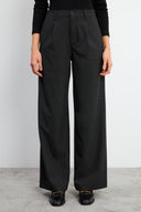 Kadın Chloe Wide Leg Smart Pantolon - Antrasit