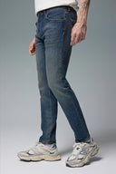 Erkek Daniel Dark Blue Straight Fit Jean Pantolon - Dark Blue