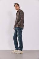 Erkek Daniel Green Overdye Straight Fit Jean Pantolon - Green Overdye
