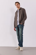Erkek Daniel Green Overdye Straight Fit Jean Pantolon - Green Overdye