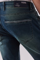 Erkek Daniel Green Overdye Straight Fit Jean Pantolon - Green Overdye
