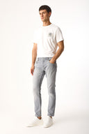 Erkek Daniel Ice Grey Straight Fit Jean Pantolon - Ice Grey