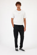 Erkek David Black Beli Lastikli Slim Fit Jogger Pantolon - Black