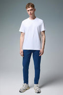 Erkek David Dark Blue Beli Lastikli Slim Fit Jogger Pantolon - Dark Blue