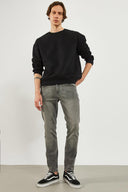 Erkek Edward Antrasit Slim Straight Jean Pantolon - Antrasit