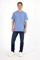 Erkek Edward Blue Black Slim Straight Jean Pantolon - Blue Black