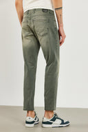 Erkek Edward Stone Grey Slim Straight Jean Pantolon - Stone Grey