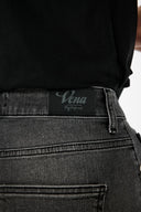 Kadın Elina Black Jean Şort - Black