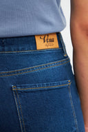 Kadın Emilie Dark Blue Bootcut Jean Pantolon - Dark Blue