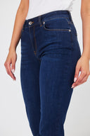 Kadın Emilie Naturel Dark Bootcut Jean Pantolon - Naturel Dark Blue
