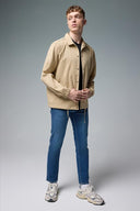 Erkek Daniel Dirty Dark Blue Straight Fit Jean Pantolon