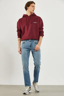Erkek Edward Dirty Med Blue Slim Straight Jean Pantolon