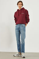 Erkek Edward Dirty Med Blue Slim Straight Jean Pantolon