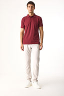 Erkek Jake Beli Lastikli Parça Boya Chino Pantolon (TENCEL)™ - Taş