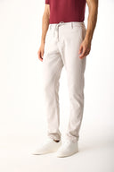 Erkek Jake Beli Lastikli Parça Boya Chino Pantolon (TENCEL)™ - Taş