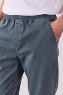 Erkek Simon Grey Slim Fit Jogger Pantolon - Grey