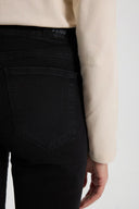 Kadın Gabriel Carbon Black Straight Fit Jean Pantolon - Carbon Black