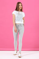 Kadın Gabriella Grey Skinny Jean Pantolon - Grey