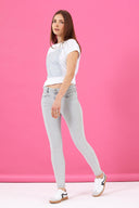 Kadın Gabriella Grey Skinny Jean Pantolon - Grey