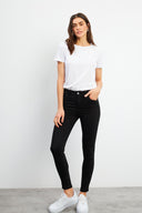 Kadın Gabriella Party Black Skinny Jean Pantolon - Party Black