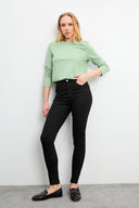 Kadın Gabriella Powerstretch Skinny Pantolon - Siyah