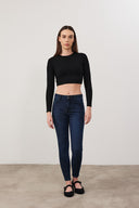 Kadın Gabriella Smoke Blue Skinny Jean Pantolon - Smoke Blue