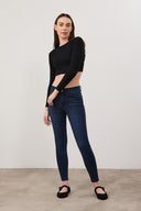 Kadın Gabriella Smoke Blue Skinny Jean Pantolon - Smoke Blue