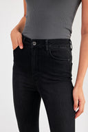Kadın Holly Black Ekstra Yüksek Bel Skinny Jean Pantolon - Black