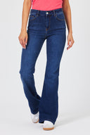 Kadın Jenny Dark Blue Flare Jean Pantolon - Dark Blue