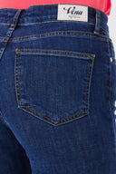 Kadın Jenny Dark Blue Flare Jean Pantolon - Dark Blue
