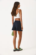 Kadın Jessica Dark Blue Jean Şort Etek - Dark Blue