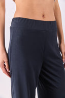 Kadın Jovie Yumuşak Dokulu Yüksek Bel Wide Leg Eşofman Altı (CUPRO) - Antrasit