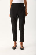 Kadın Alian Beli Lastikli Kaşe Pantolon - Siyah