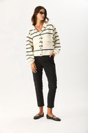 Kadın Alian Beli Lastikli Kaşe Pantolon - Siyah