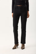 Kadın Gabriel Carbon Black Straight Fit Jean Pantolon - Carbon Black