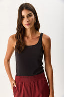 Kadın Marci Slim Fit Atlet - Siyah