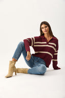 Kadın Maria Dirty Med Blue Slim Mom Jean Pantolon - Dirty Med Blue