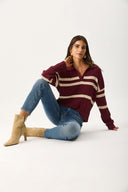 Kadın Maria Dirty Med Blue Slim Mom Jean Pantolon - Dirty Med Blue