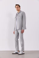 Erkek Kalimnos Grey Comfort Fit Jean Pantolon - Grey