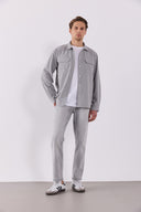 Erkek Kalimnos Grey Comfort Fit Jean Pantolon - Grey