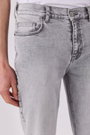 Erkek Kalimnos Grey Comfort Fit Jean Pantolon - Grey