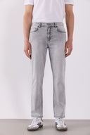 Erkek Kalimnos Grey Comfort Fit Jean Pantolon - Grey