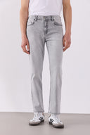 Erkek Kalimnos Grey Comfort Fit Jean Pantolon - Grey