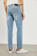 Erkek Kalimnos Med Blue Comfort Fit Jean Pantolon - Med Blue