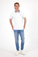 Erkek Marco Regular Fit Jean Yaka Detaylı Pike Tişört - Beyaz