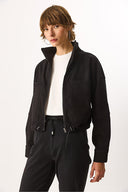 Kadın Marla Black Oversize Jean Ceket - Black