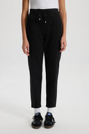 Kadın Marla Black Yüksek Bel Slouchy Jogger Pantolon - Black