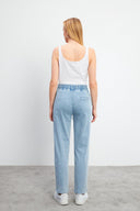 Kadın Marla Sky Blue Yüksek Bel Slouchy Jogger Pantolon - Sky Blue