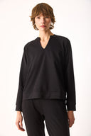 Kadın Marlin Sweatshirt - Siyah